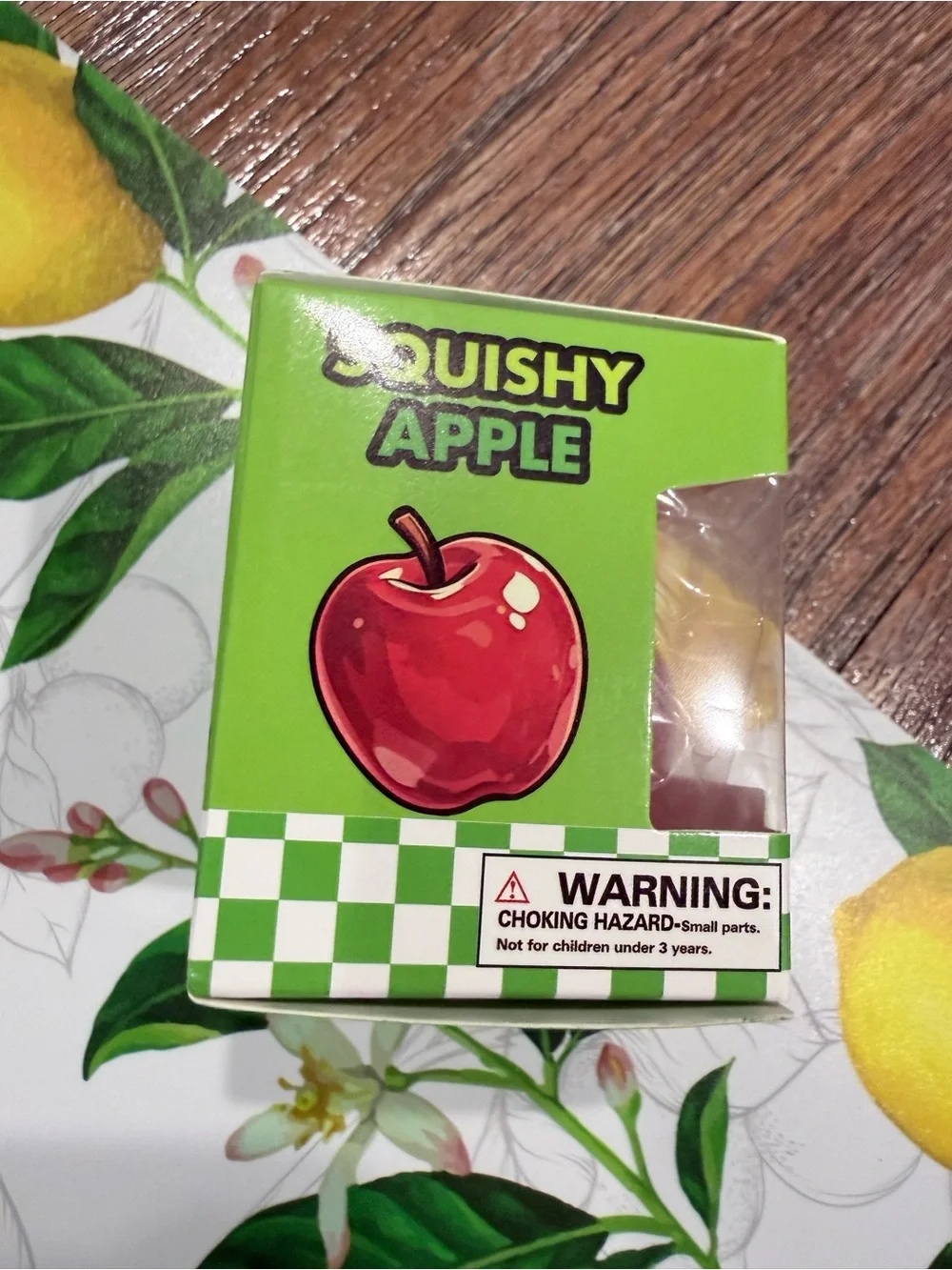 Red Squishy Apple toy